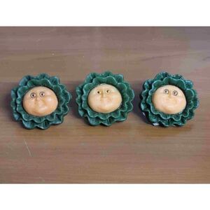 3 Vintage Cabbage Patch Kids Night Light 1980's #A90